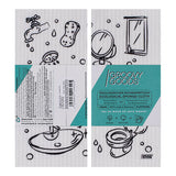 Klut uten plast med Baderomsmotiv fra Groovy Goods