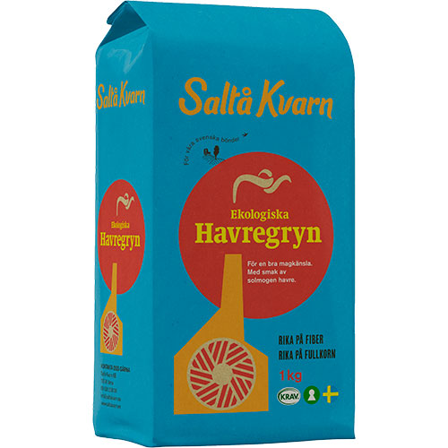 Grovvalsede Havregryn Økologisk
