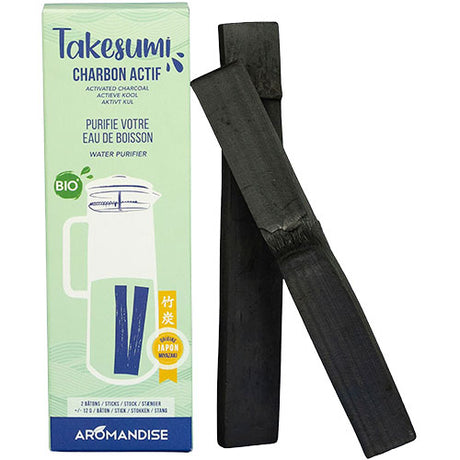 Aromandise Takesumi Aktivt Kull Til Vannrensing | 1 pakke fra Aromandise