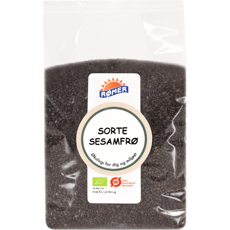 Rømer Sorte Sesamfrø Økologisk | 500 g