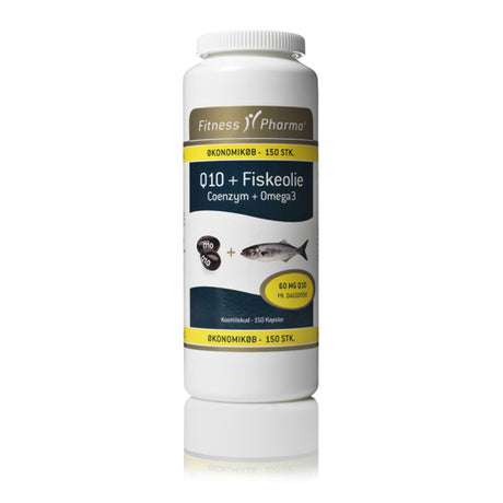 Fitness Pharma Q10+Fiskeolje