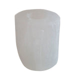 Selenitt telysholder