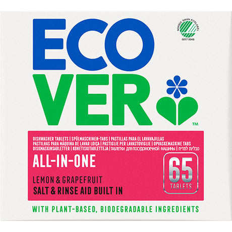 Ecover All In One Oppvaske tabletter | 65 tabletter fra Ecover