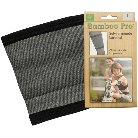 Bamboo Pro Lårbind Selvvarmende | Str. L