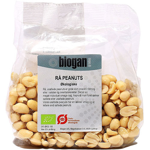 Rå Peanøtter Øko