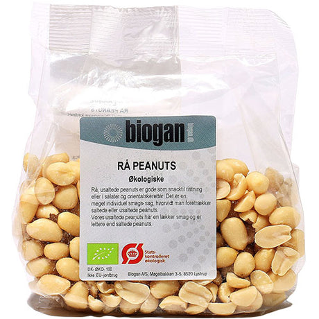 Rå Peanøtter Øko
