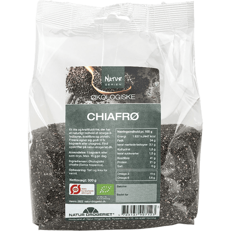 Natur-Drogeriet Chiafrø Økologisk | 500 g fra Natur-Drogeriet