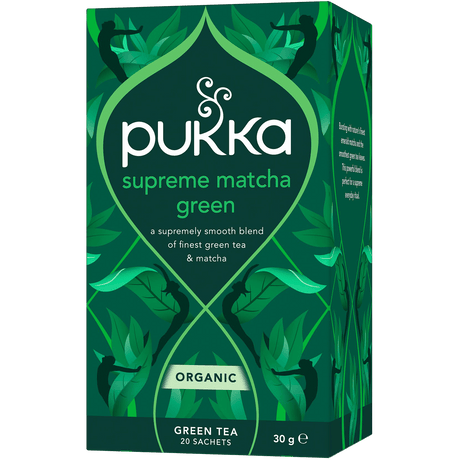 Pukka Supreme Matcha Grønn Te Økologisk | 20 Breve