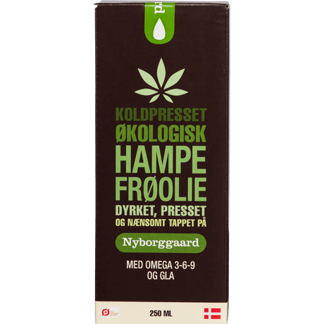 Nyborggaard Hampfrøolje | 250 ml fra Nyborggaard