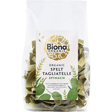 Spelt Tagliatelle Spinatpasta Øko fra Biona Organic
