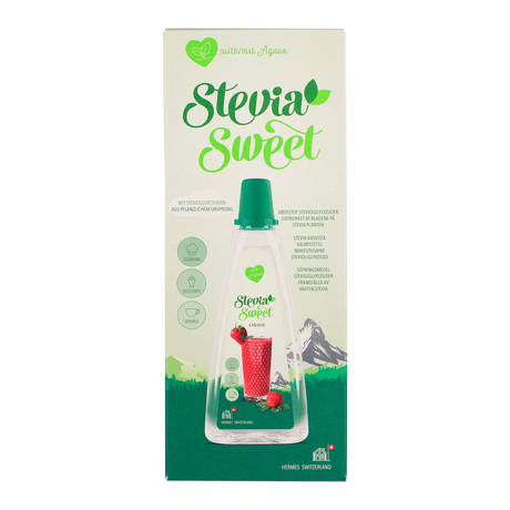 Hermasetas Stevia Sweet Flytende | 125 ml fra Hermasetas