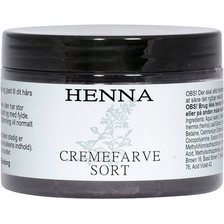 Hårfarge Krem Svart