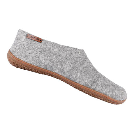 SHU`S hjemmesko med gummi sål Light Grey | 36 fra SHUS