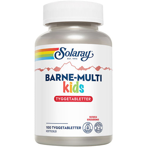 Barne-Multi Tyggetabletter til Barn
