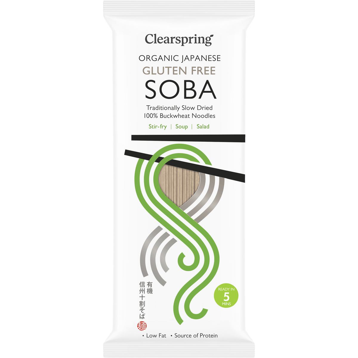 Clearspring Sobanudler 100% Bokhvete Glutenfri | 200 g