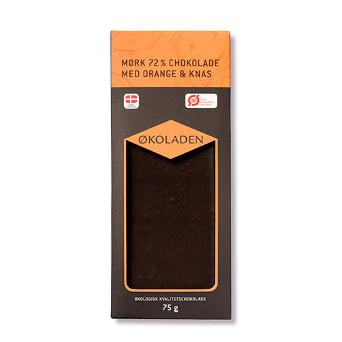 Sjokolade Mørk Appelsin/knas Ø