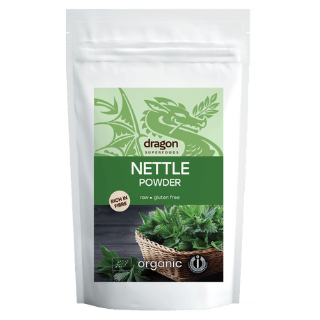 Dragon Superfoods Brenneslepulver Økologisk - Glutenfri | 150 g