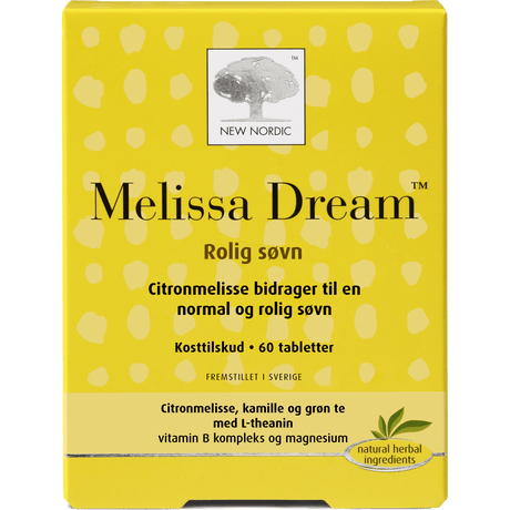 New Nordic Melissa Dream | 60 tabletter fra New Nordic