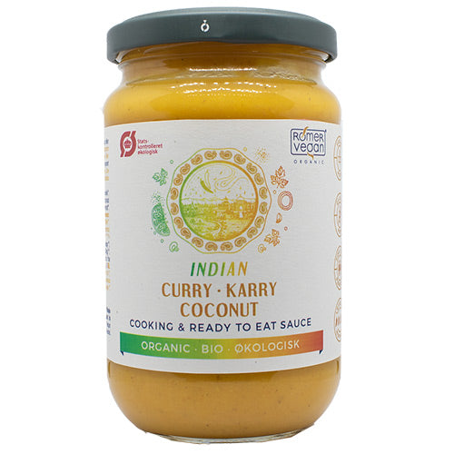Indisk Kokos Curry Saus Øko - Glutenfri