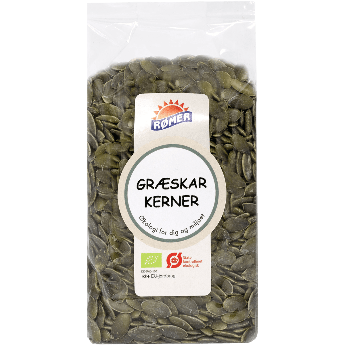 Rømer Gresskarkjerner Økologisk | 400 g fra Rømer