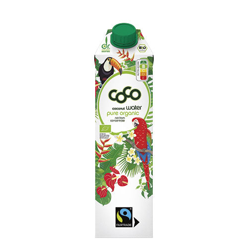100% Kokosvann Øko Fairtrade