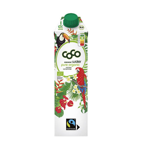 100% Kokosvann Øko Fairtrade