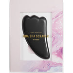 Gua Sha Stein - Black Obsidian