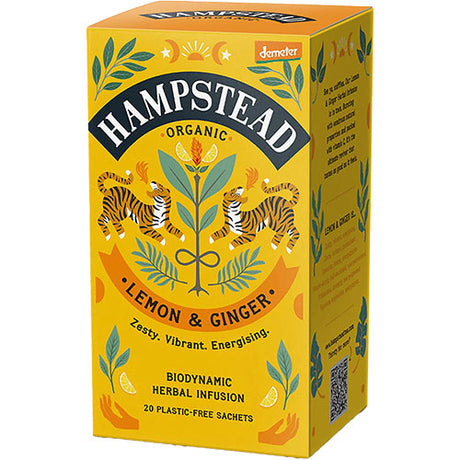Lemon % Ginger te Øko Demeter