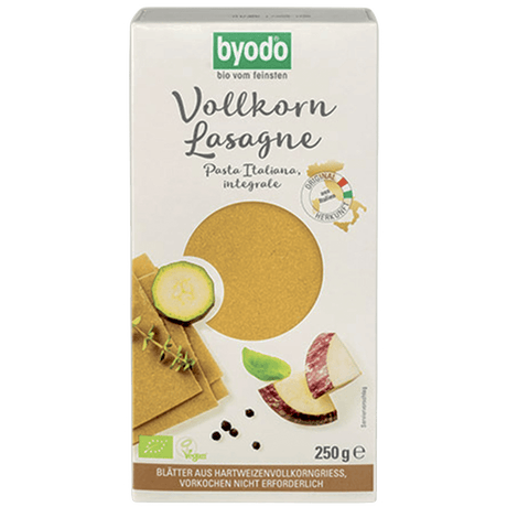 Byodo Fullkorns Lasagneplater Økologisk | 250 g fra Byodo