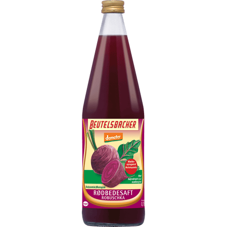Beutelsbacher Rødbetjuice melkesyregjæret Økologisk Demeter | 750 ml