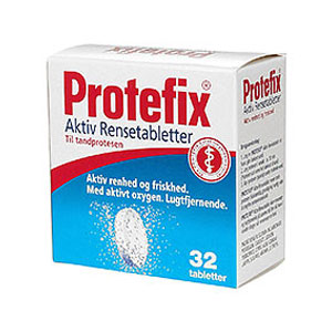 Aktiv Rensetabletter til Tannprotesen
