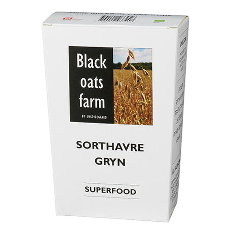 Glutenfri Havregryn Sort, Grovvalsede Øko