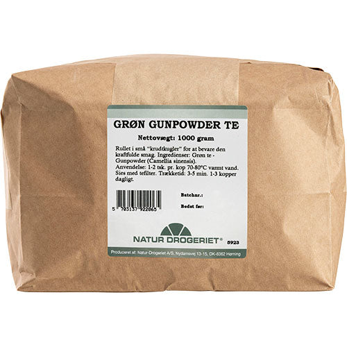 Natur-Drogeriet Grønn Gunpowder Te | 1 kg fra Natur-Drogeriet