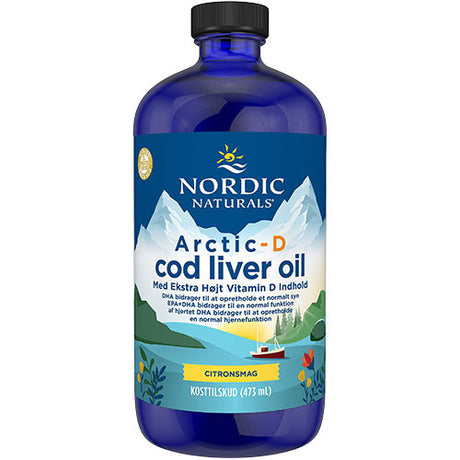Arctic Cod Lever Tran + D m. sitrussmak