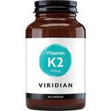 Vitamin K2 100 µg fra Viridian Nutrition