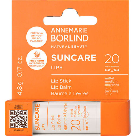 SUN Lip Stik SPF 20 fra Annemarie Börlind