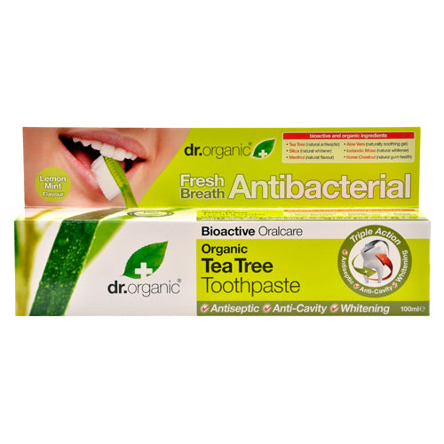Tannkrem Tea Tree med Fluor