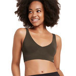 Shaper Crop Bra dark olive str. M