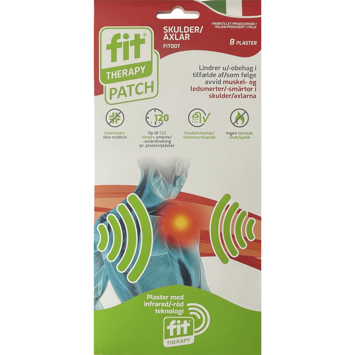 FIT Smerteplaster Skulder | 1 pakke