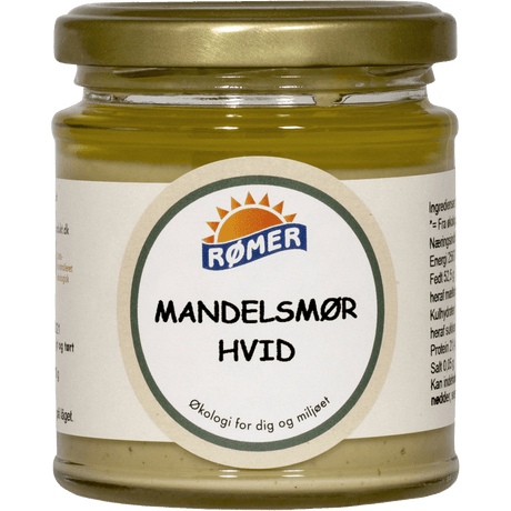 Rømer Mandelsmør Hvitt Glutenfritt Økologisk | 170 g