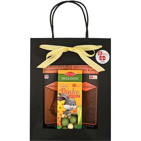 Økoladen Gourmet gavepose m. påskedragéer Økologisk | 240 g fra Økoladen