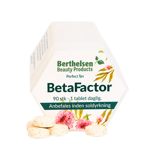 Berthelsen Betakaroten Beta Factor | 90 tabletter fra Berthelsen