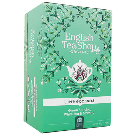 Green Sencha White Tea & Matcha Økologisk