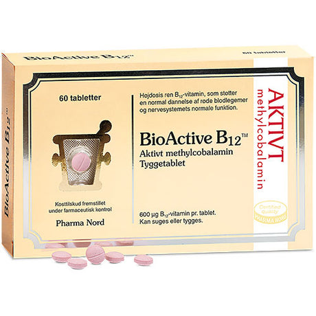 Pharma Nord BioActive B12 Methylkobalamin fra Pharma Nord