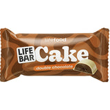 Lifefood Lifebar Cake Double Chocolate Økologisk | 35 g fra Lifefood