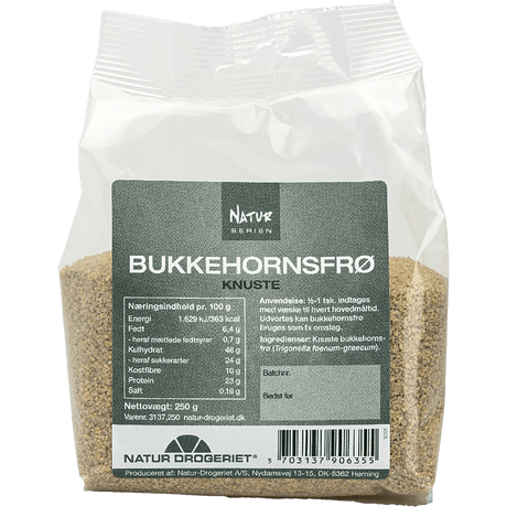 Natur-Drogeriet Bukkehornkløverfrø Knust | 250 g fra Natur-Drogeriet