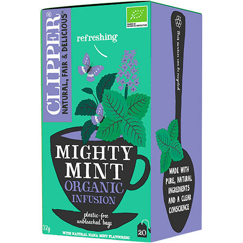 Clipper Mighty Mint te Økologisk | 20 Breve fra Clipper