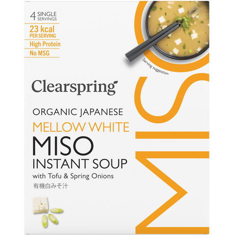Clearspring Instant Miso Soup Mellow White M. Tofu | 32 g