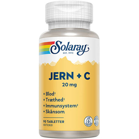 Jern + C-Vitamin Kapsler