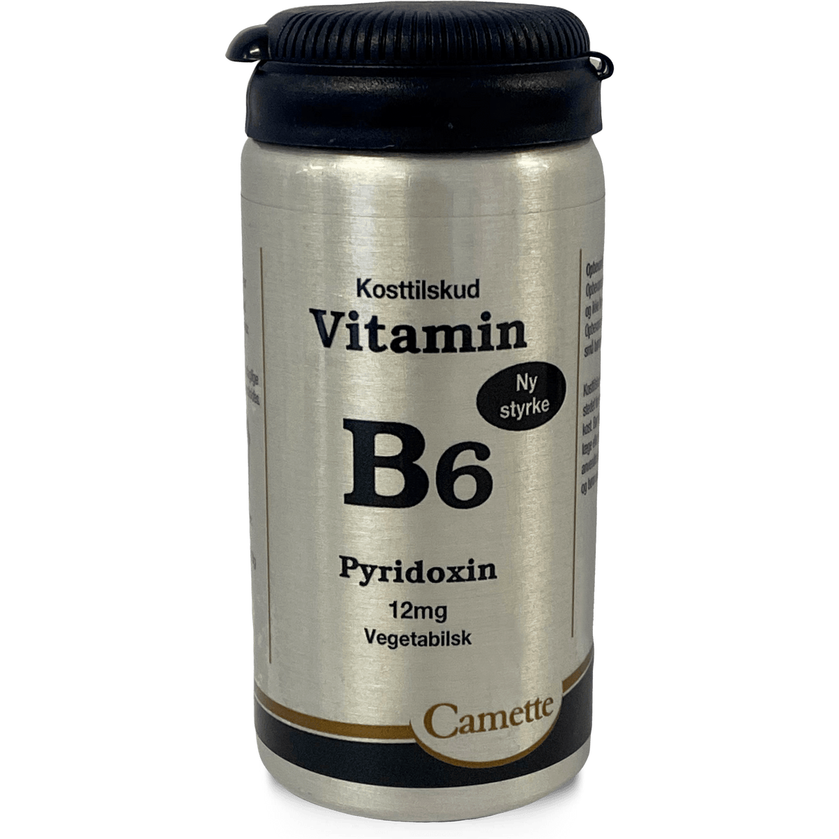 Camette B6 vitamin pyridoksin 12mg | 90 tabletter